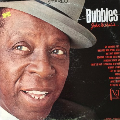 Bubbles – John W. That Is...