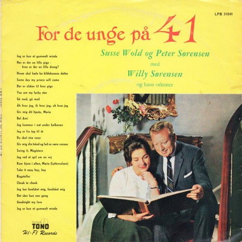 Susse Wold Og Peter Sørensen – For De Unge På 41